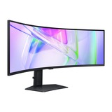 Samsung ViewFinity S9 S95UC Dual QHD 49" Moniteur UltraWide incurvé  Noir, 2x HDMI, 1x DisplayPort, USB-C, USB-B, USB-A, 120 Hz