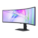 Samsung ViewFinity S9 S95UC Dual QHD 49" Moniteur UltraWide incurvé  Noir, 2x HDMI, 1x DisplayPort, USB-C, USB-B, USB-A, 120 Hz