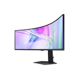 Samsung ViewFinity S9 S95UC Dual QHD 49" Moniteur UltraWide incurvé  Noir, 2x HDMI, 1x DisplayPort, USB-C, USB-B, USB-A, 120 Hz