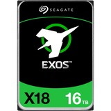 Seagate Exos X18 3.5" 16000 Go Série ATA III, Disque dur 3.5", 16000 Go, 7200 tr/min