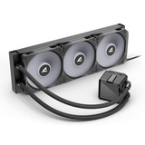 Sharkoon S100 ARGB, Watercooling Noir