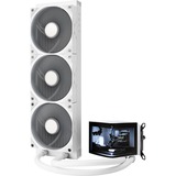TRYX PANORAMA 360, Watercooling Blanc