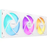 be quiet! Light Wings Pro IO 420mm Reverse ventilateurs de boîtier RGB  Blanc, 3 pièces, 420 x 140 x 28 mm