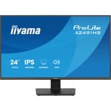 iiyama ProLite X2491HS-B1 23.8" Moniteur Noir, 1x DisplayPort, 1x HDMI, 120 Hz