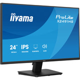 iiyama ProLite X2491HS-B1 23.8" Moniteur  Noir, 120 Hz, HDMI, DisplayPort, Audio