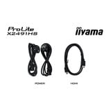 iiyama ProLite X2491HS-B1 23.8" Moniteur  Noir, 120 Hz, HDMI, DisplayPort, Audio