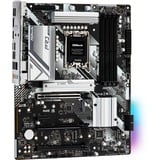 ASRock B760 PRO RS carte mère socket 1700 Blanc/Noir, RAID, 2.5 Gb-LAN, Sound, ATX