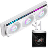 ASUS ROG Strix SLC IV 360 ARGB LCD, Watercooling Blanc, Kit de refroidissement du liquide, 12 cm, Blanc