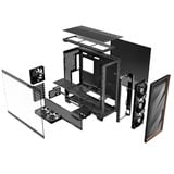 Antec FLUX Pro boîtier big tower Noir | 2x USB-A | 1x USB-C | Window
