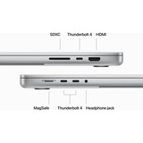 Apple MacBook Pro 16" 2023 (MRW73FN/A) 16.2" PC portable Argent | M3 Max | 30-Core GPU | 36 Go | SSD 1 To