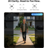 Aqara AC035GLB02, Sonnette de porte Noir