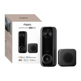Aqara Camera de sonnette G400 (filaire), Sonnette de porte Noir, 2K