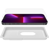 Belkin SCREENFORCE UltraGlass protection d'écran antimicrobienne pour iPhone 13 Pro Max, Film de protection Transparent, Transparent