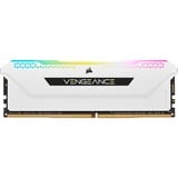 Corsair 16 Go DDR4-3200 Kit, Mémoire vive Blanc, CMH16GX4M2E3200C16W, Vengeance RGB PRO SL, XMP 2.0