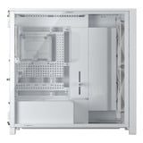 Corsair FRAME 5000D WOOD RS boîtier midi tower Blanc/bois | 3x USB-C | Window
