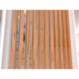Corsair FRAME 5000D WOOD RS boîtier midi tower Blanc/bois | 3x USB-C | Window