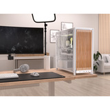 Corsair FRAME 5000D WOOD RS boîtier midi tower Blanc/bois | 3x USB-C | Window