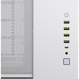 Corsair  boîtier midi tower Blanc | 4x USB-A | 1x USB-C | RGB | Window