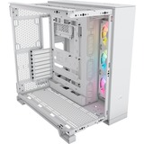 Corsair iCUE LINK 6500X RGB boîtier midi tower Blanc | 4x USB-A | 1x USB-C | RGB | Window