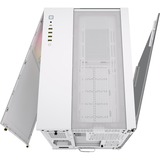 Corsair iCUE LINK 6500X RGB boîtier midi tower Blanc | 4x USB-A | 1x USB-C | RGB | Window