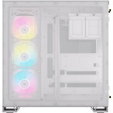 Corsair iCUE LINK 6500X RGB boîtier midi tower Blanc | 4x USB-A | 1x USB-C | RGB | Window