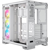 Corsair iCUE LINK 6500X RGB boîtier midi tower Blanc | 4x USB-A | 1x USB-C | RGB | Window