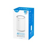 Cudy Cudy AX3000 Wi-Fi 6 Mesh  2.5G Solution, Routeur maillé Blanc