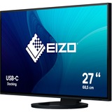 EIZO EV2781-BK 27" Moniteur  Noir, HDMI, DisplayPort, 4x USB-A 3.2 (5 Gbit/s), USB-C