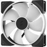 Fractal Design Prisma AL-18 ARGo PWM, Ventilateur de boîtier Noir/Blanc, Connecteur PWM à 4 broches pour le ventilateur