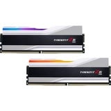 G.Skill Trident Z5 RGB 64 Go DDR5-6000 (2x 32 Go) mémoire vive Argent, F5-6000J3040G32GX2-TZ5RS, XMP 3.0