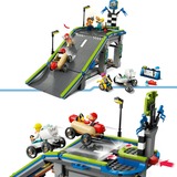 LEGO City - Rampe rapide pour voitures de course, Jouets de construction 60460 | Piste de course automobile pour voitures de course | Coffre à savon
