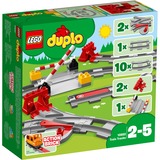 LEGO DUPLO - Les rails du train, Jouets de construction 10882