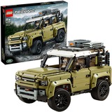 LEGO Land Rover Defender, Jouets de construction Vert/Blanc, 42110