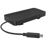 Lenovo USB-C Travel Dock pour 2 écrans, Station d'accueil Noir