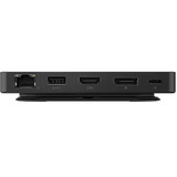 Lenovo USB-C Travel Dock pour 2 écrans, Station d'accueil Noir