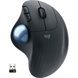 Logitech ERGO M575 Trackball Graphite, Droitier, Trackball, RF sans fil + Bluetooth, 2000 DPI, Graphite