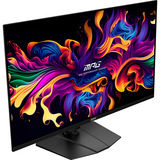 MSI MPG 321URX QD-OLED 31.5" 4K Ultra HD Moniteur gaming Noir, 1x DisplayPort, 2x HDMI, 1x USB-C, 2x USB-A, 240 Hz