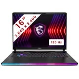 MSI Raider GE68 HX (14VIG-416BE) 16" PC portable gaming Noir | Core i9-14900HX | RTX 4090 | 32 Go | 2 To SSD | 120 Hz