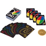 Mattel UNO Édition 50ème Anniversaire, Jeu de cartes Multilingue, 2 - 10 joueurs, 7 ans et plus
