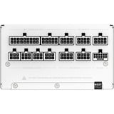 NZXT C1000 Gold ATX 3.1, 1000 Watt alimentation  Blanc, 1x connecteur de carte graphique à 16 broches, 6x PCIe, gestion des câbles