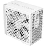 NZXT C1000 Gold ATX 3.1 alimentation  modulaire 1000 watt Blanc, 1x 12V-2x6, 3x PCIe