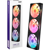 NZXT F360 RGB Reverse ventilateurs de boîtier Noir, 3 pièces, 360 x 120 x 25 mm, PWM