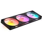 NZXT F360 RGB Reverse ventilateurs de boîtier Noir, 3 pièces, 360 x 120 x 25 mm, PWM