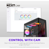 NZXT F360 RGB ventilateurs de boîtier Noir, 3 pièces, 360 x 120 x 25 mm, PWM