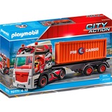 PLAYMOBIL City Action - Camion de transport, Jouets de construction 70771