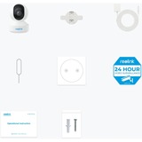 Reolink E340, caméra PTZ à double bande Super HD de 5 mégapixels, Camera Blanc