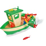 Simba Fireman Sam - Le bateau de pêche de Charlie avec figurine, Jeu véhicule 