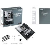 ASUS PRIME X670-P carte mère socket AM5 Noir/Argent, RAID, Gb-LAN, WLAN, BT, Sound, ATX