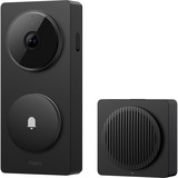 Aqara Sonnette vidéo intelligente G410 Select, Sonnette de porte Noir, Wi-Fi, Bluetooth, Zigbee, Matter