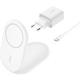 Belkin BoostCharge avec Qi2 - 15 W, Chargeur Blanc